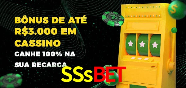 SSsbet melhor bônus de depósito